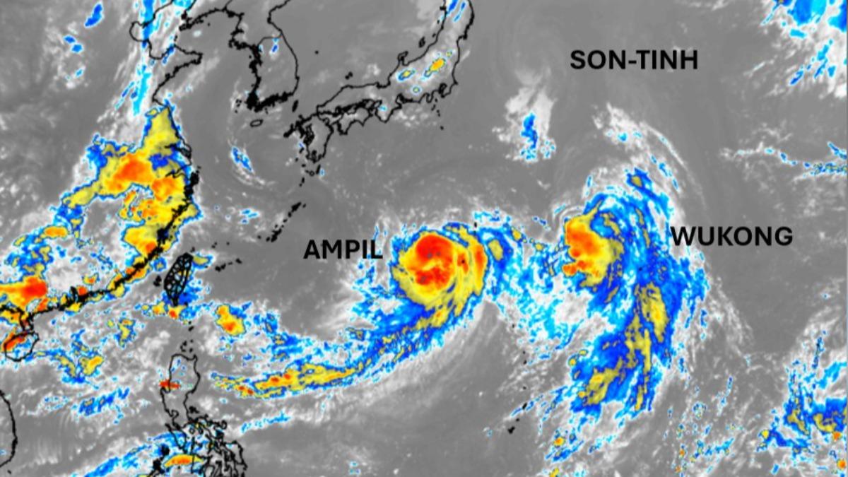 天氣-今天天氣-一週天氣-氣象預報-颱風-颱風路徑-颱風安比-颱風悟空