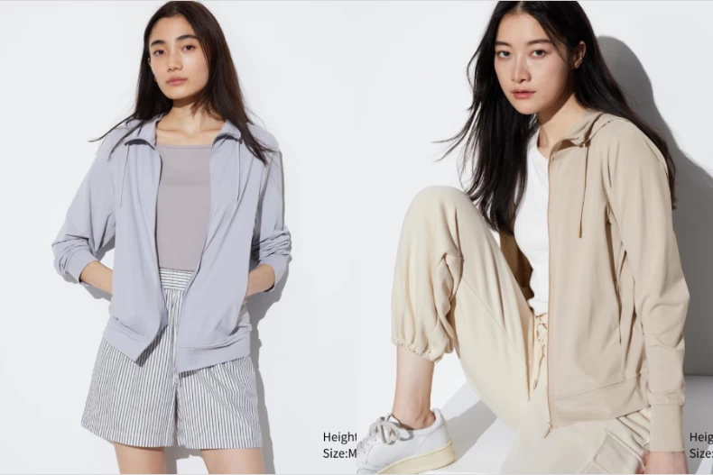 日本人必買UNIQLO單品1. AlRism防曬抗UV網眼連帽外套