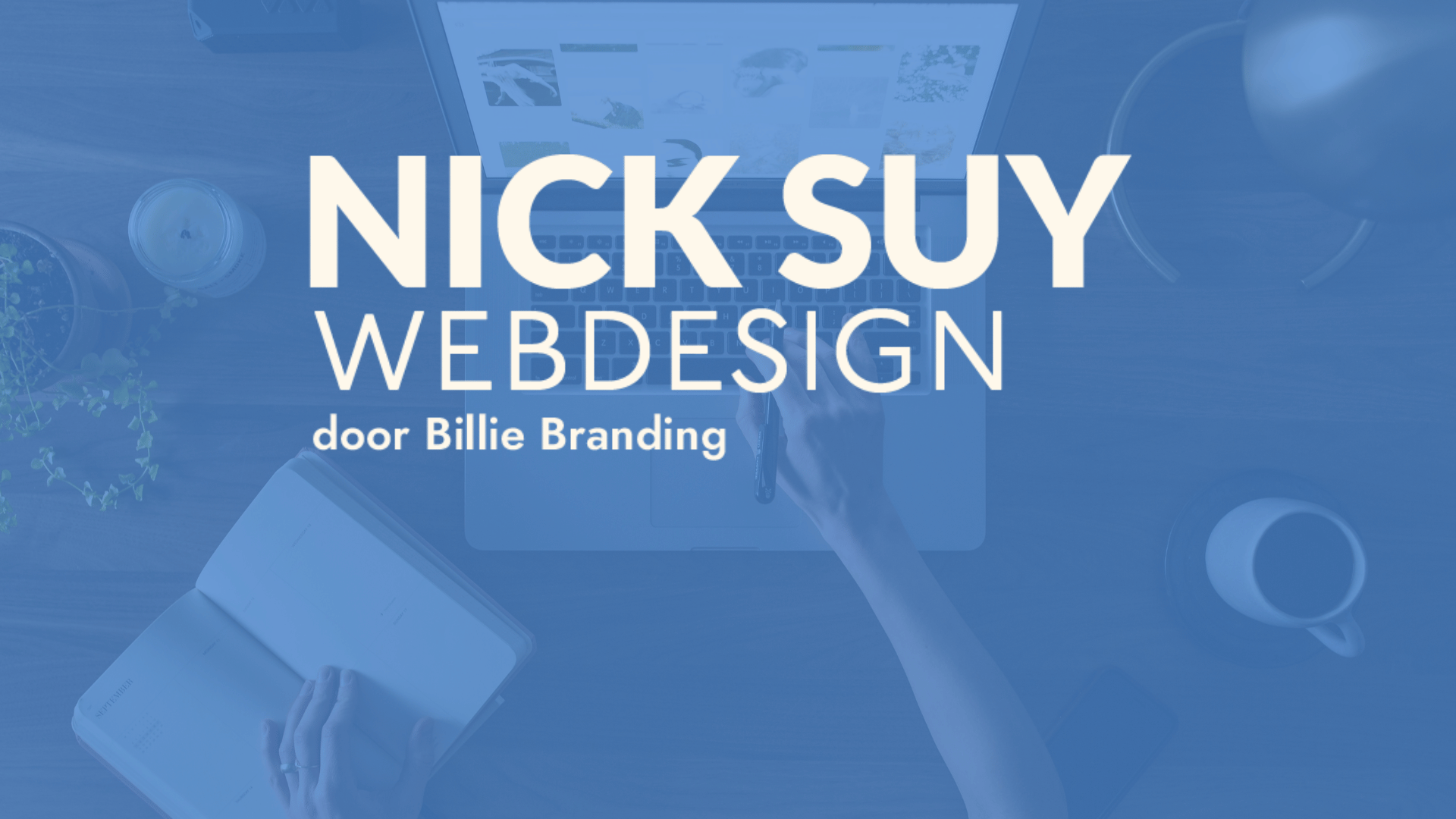 Nick Suy Webdesign - door Billie Branding