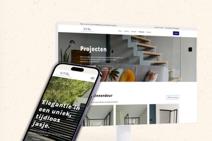 Case Stal metaalwerken webdesign responsief design