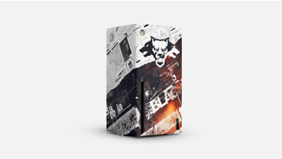 Front view of the Xbox Series X Wrap – Call of Duty®: Black Ops 6