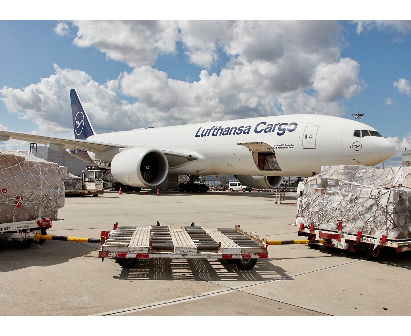 Avión de Lufthansa Cargo