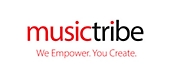 The music tribe logo with the words 'we empower you create'.