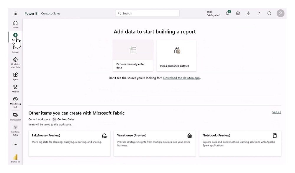 Power BI Contoso Sales-Dashboard – Datenerkenntnisse und Erstellungsoptionen