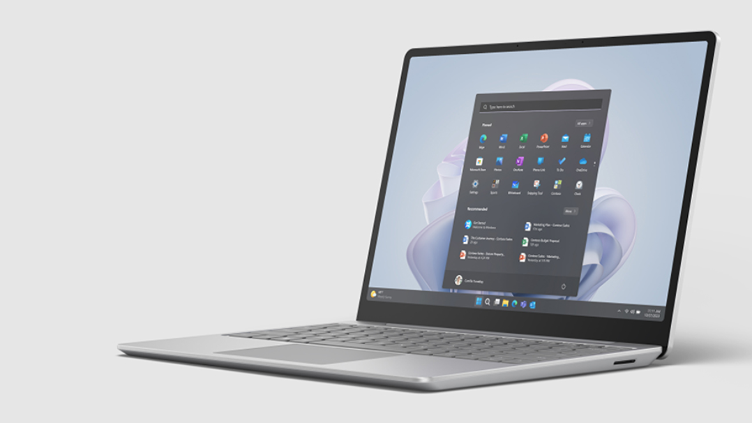 Render of Surface Laptop Go 3