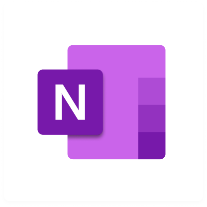 Microsoft OneNote 圖示。