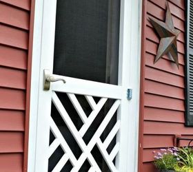 "Chippendale" Wood Screen Door