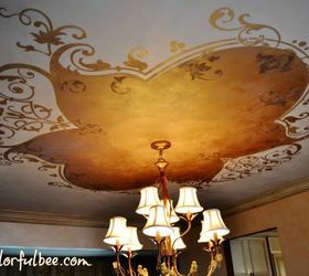 30 creative ceiling ideas that will transform any room, Highlight a focal point like a chandelier