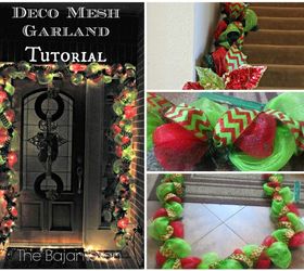 DIY Deco Mesh Garland