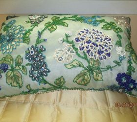 beading decorative pillows