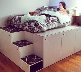 IKEA Hack Platform Bed DIY