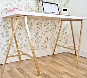 ikea diy desk hack