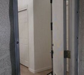 Insect-free living: Adding a Velcro screen to a door