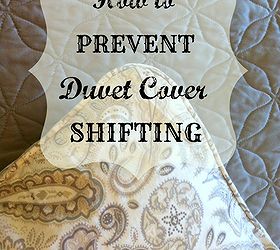 How To Prevent Duvet Cover Shifting