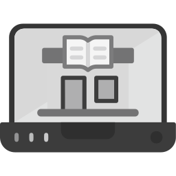 Online library icon