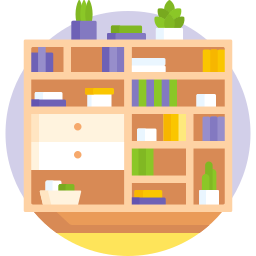 Bookshelf icon