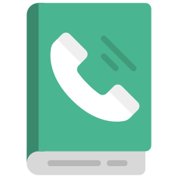 Contact book icon