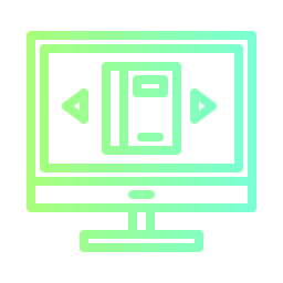 Online library icon