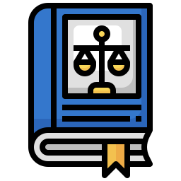 Law book icon