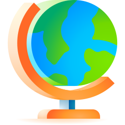 Globe icon