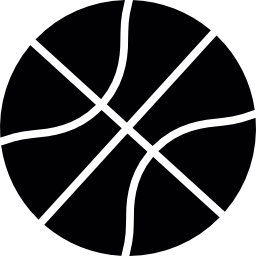 Basketball silhouette icon