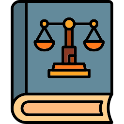 Law book icon