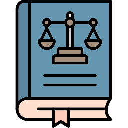 Law book icon