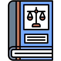 Law book icon