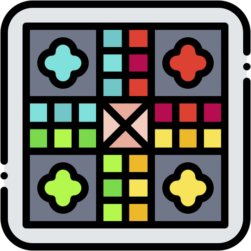 ボードゲーム Generic color lineal-color icon