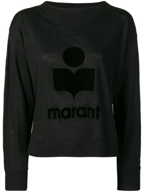 MARANT ÉTOILE Kilsen logo-print T-shirt