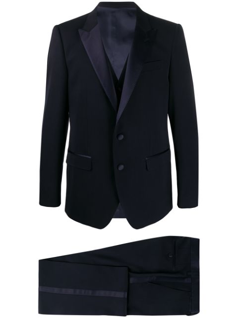 Dolce & Gabbana Martini-fit wool-silk tuxedo suit