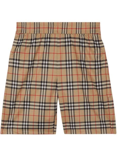 Burberry Shorts a quadri