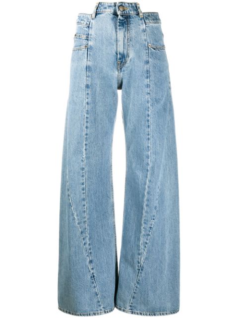 Maison Margiela Décortiqué wide-leg jeans