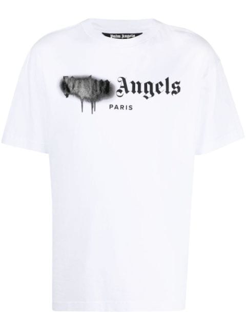 Palm Angels Paris logo-print T-shirt