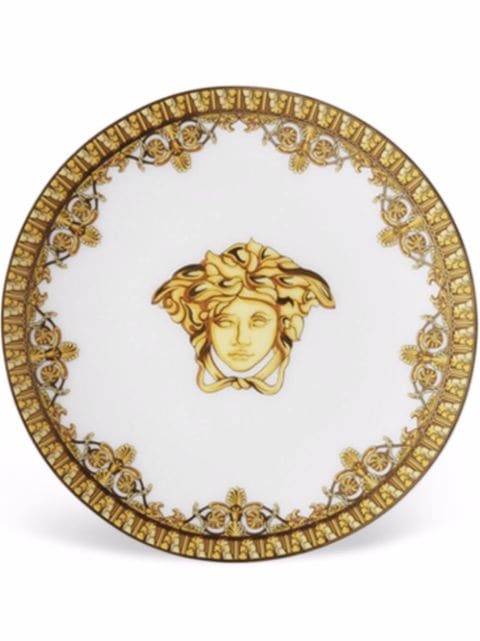 Versace plato Baroque Bianco de 10cm