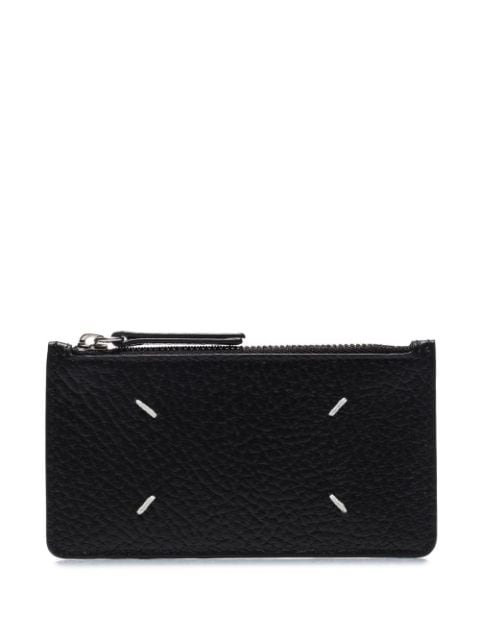 Maison Margiela four-stitch leather card holder