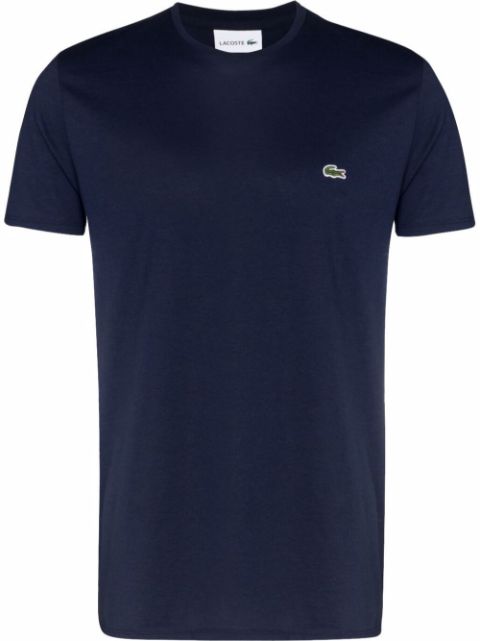 Lacoste logo-patch cotton T-shirt