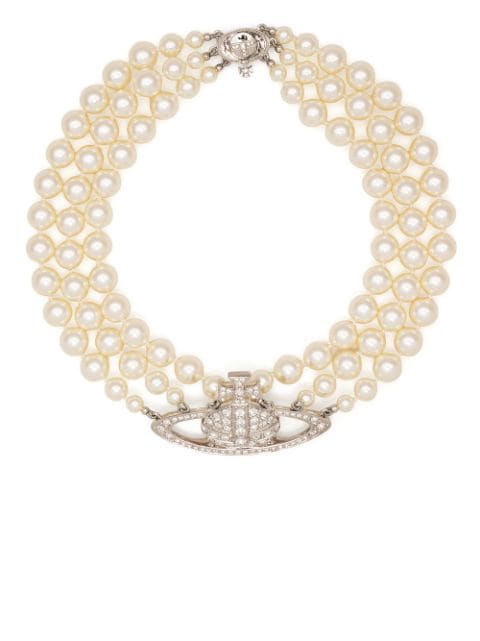 Vivienne Westwood Orb pearl-detail necklace