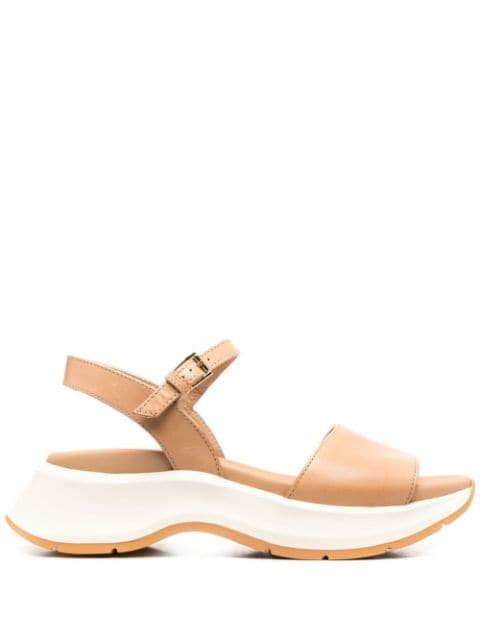 Hogan open-toe leather sandals