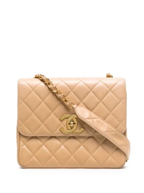 CHANEL Pre-Owned sac porté épaule Classic Flap (1995)