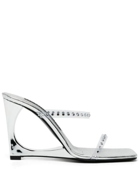 Les Petits Joueurs Lucas 110mm crystal-embellished sandals