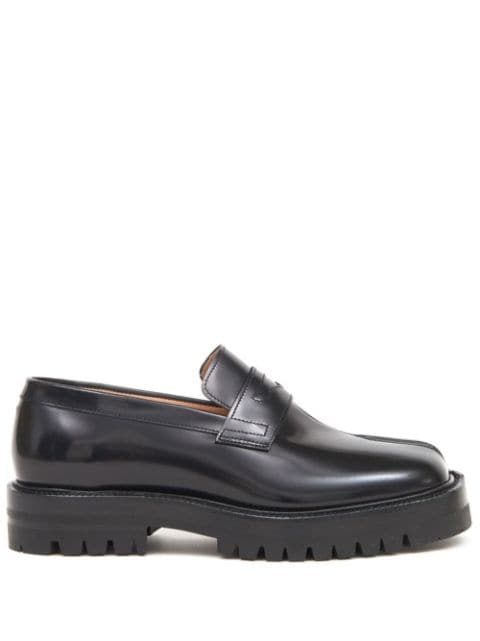 Maison Margiela Tabi leather loafers