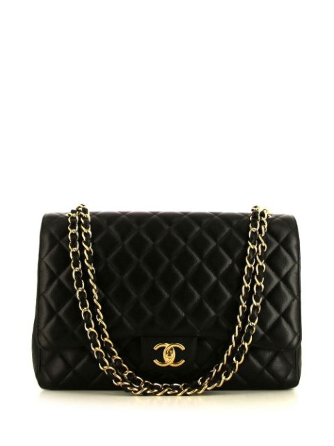 CHANEL Pre-Owned شنطة كتف 'تايملس جامبو كلاسيك فلاب'