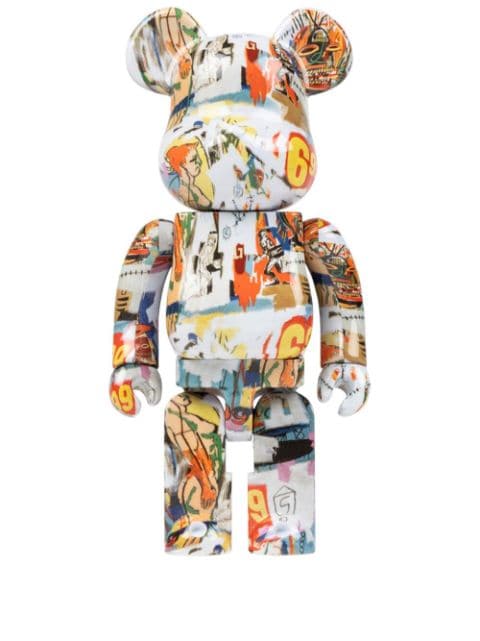 MEDICOM TOY  Andy Warhol x Jean Michel Basquiat BE@RBRICK #4 400% figure