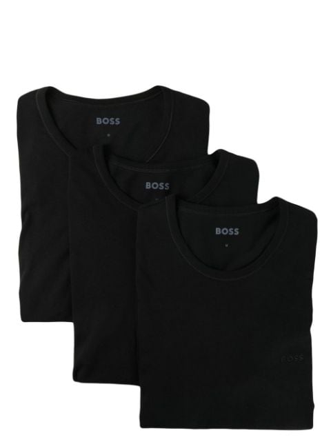 BOSS pack-of-three crew-neck T-shirts 