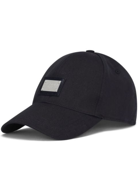 Dolce & Gabbana logo-tag baseball cap