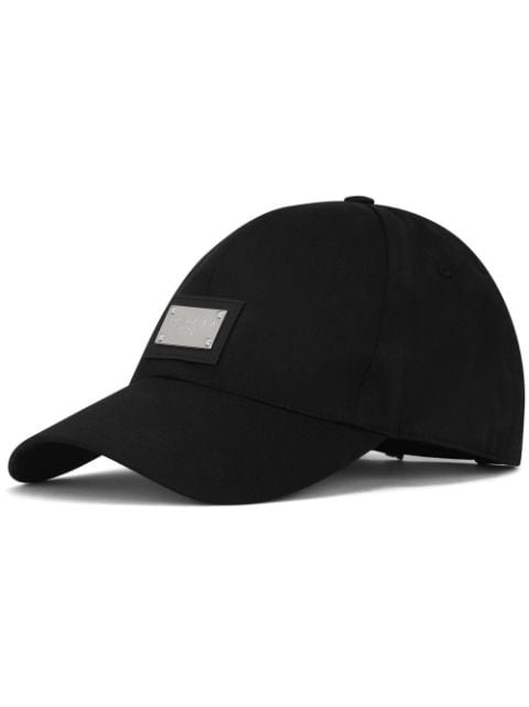 Dolce & Gabbana logo-tag baseball cap