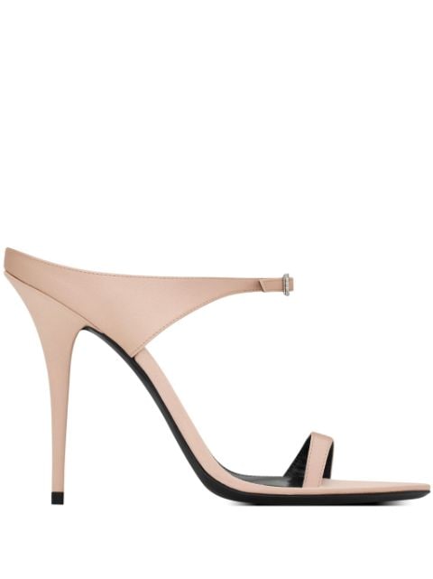 Saint Laurent Dive 110mm leather sandals