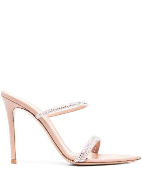 Gianvito Rossi Cannes 105mm suede sandals