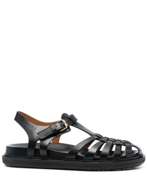 Marni fisherman leather sandals